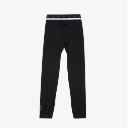 Lacoste Sport Printed Waist 7/8 Black