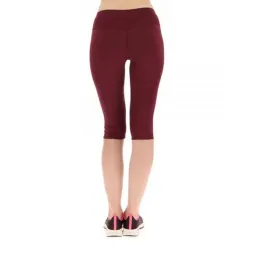 Mallas Lotto Run Fit Mid 3 Morado Mujer