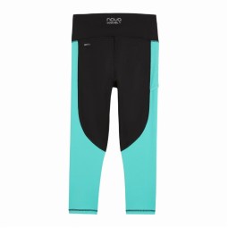 Puma Individual Black Aqua Leggings