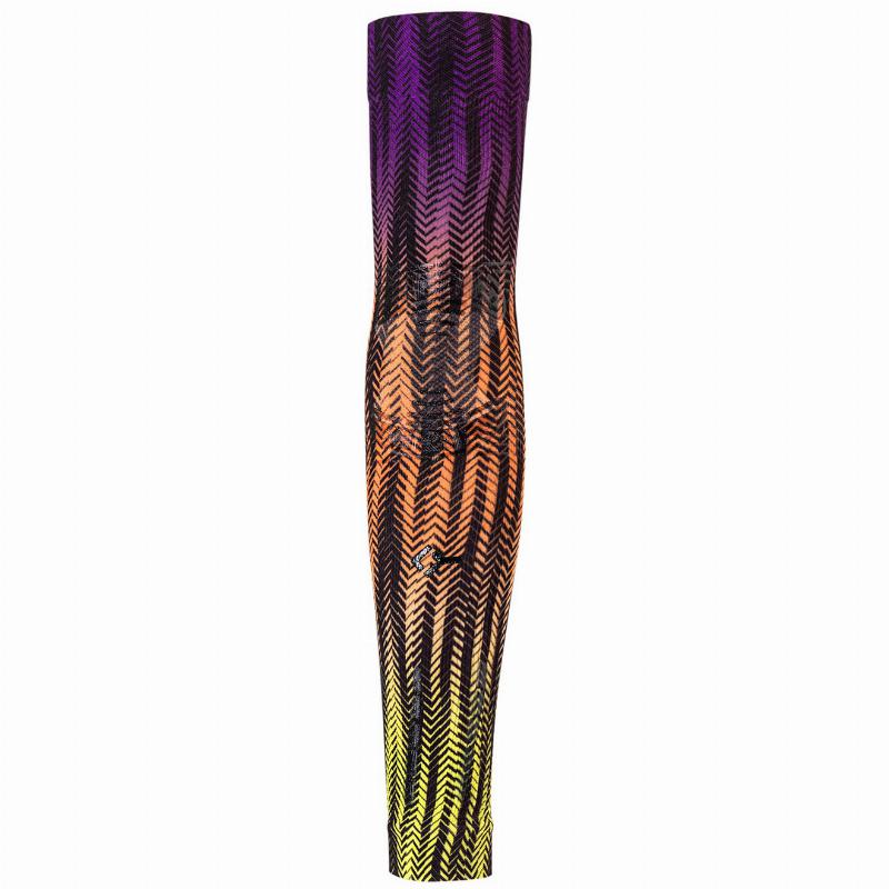 Floky No Strain Fantasy Delhi Black Yellow Arm Warmers 1 Unit
