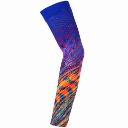 Floky No Strain Fantasy Rio Orange Blue Arm Warmers 1 Unit