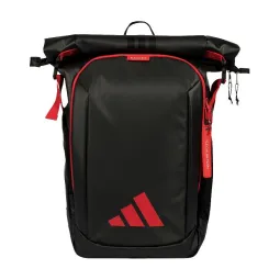 Mochila Adidas Ale Galan Multigame 3.5 Negro Rojo