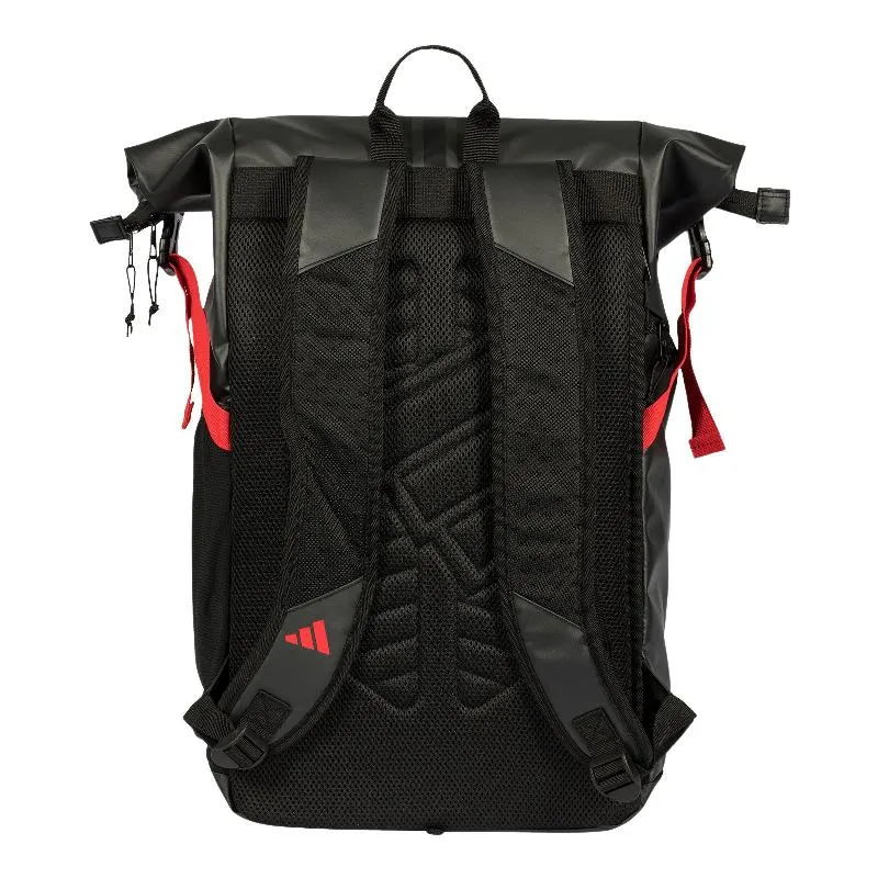 Mochila Adidas Ale Galan Multigame 3.5 Negro Rojo