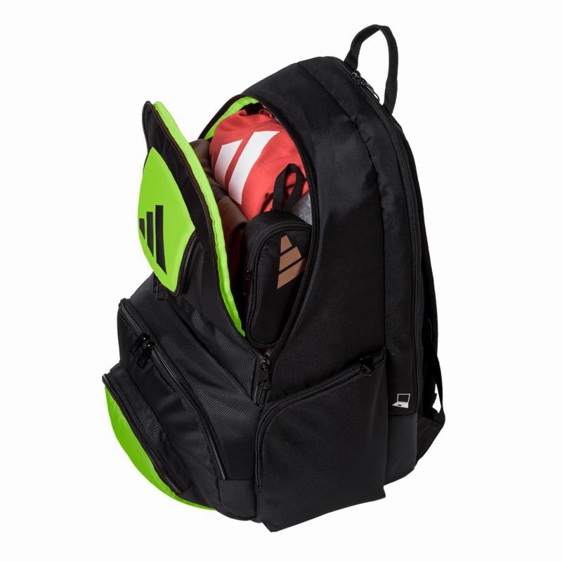 Mochila Adidas Protour 3.2 Negro Lima - Barata Oferta Outlet