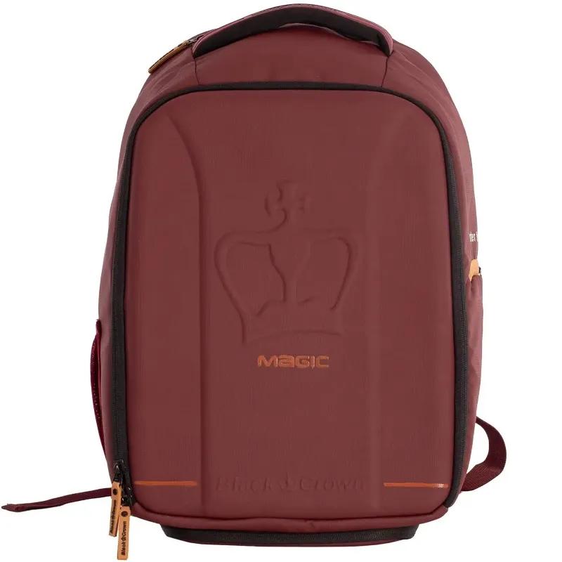 Black Crown Magic Bordeaux Gold Backpack