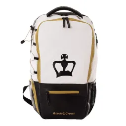 Mochila Black Crown Raptor V2 Blanco Dorado