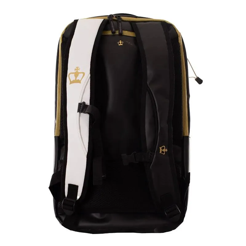 Mochila Black Crown Raptor V2 Blanco Dorado