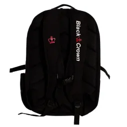 Mochila Black Crown Spartan Negro Rojo
