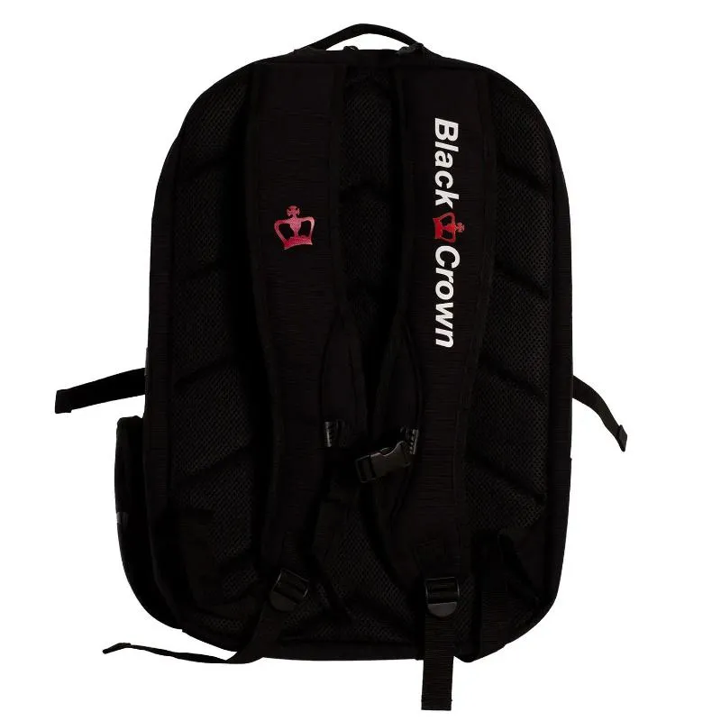 Mochila Black Crown Spartan Negro Rojo