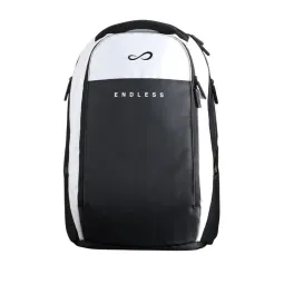 Mochila Endless Axys Negro Blanco
