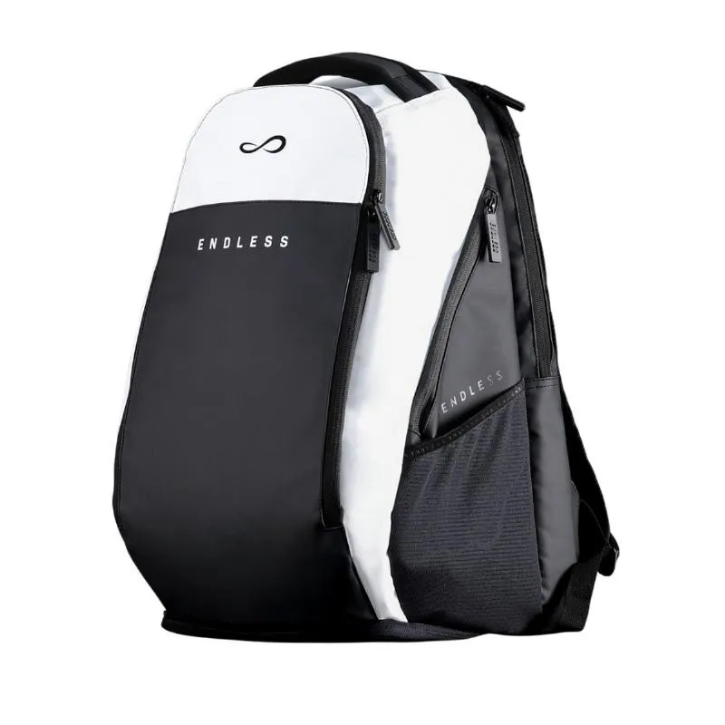 Mochila Endless Axys Negro Blanco