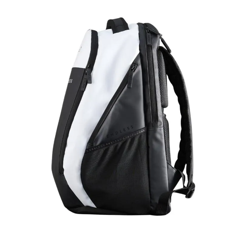 Mochila Endless Axys Negro Blanco