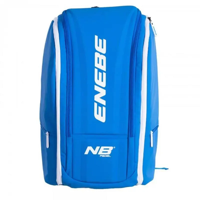Enebe Mustang Blue White Backpack