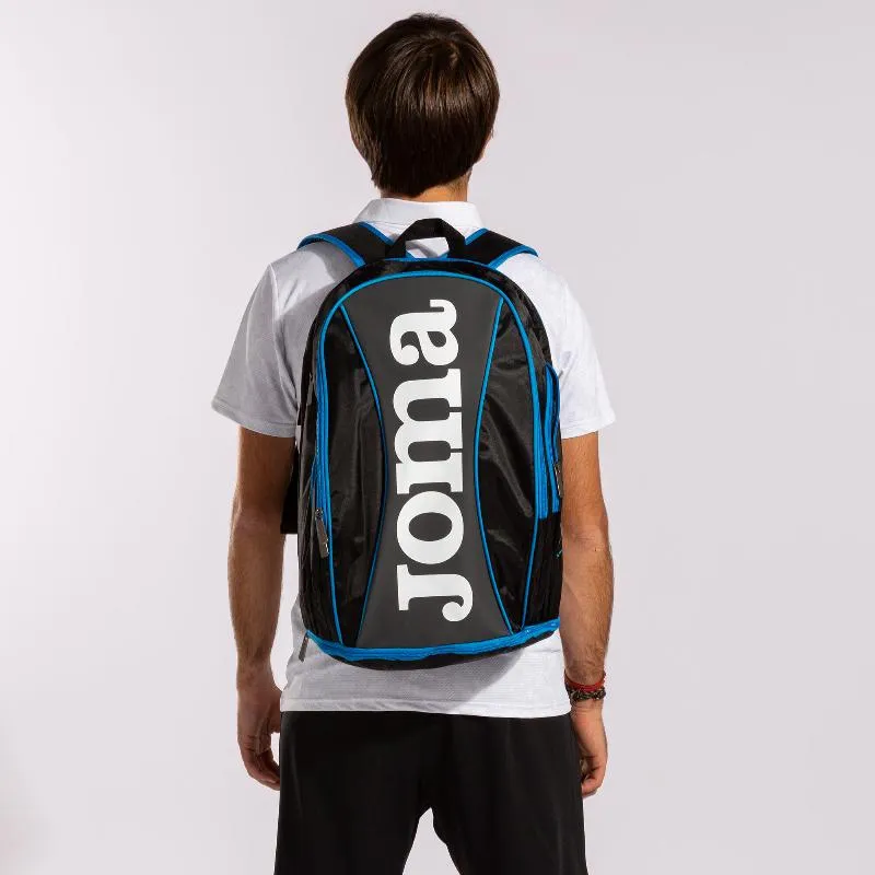 Joma Open Black Blue Backpack