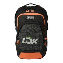 Mochila Lok Maxx 2 Negro Naranja