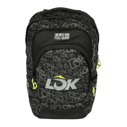 Mochila Lok Maxx 2 Negro Verde
