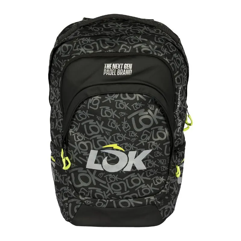 Mochila Lok Maxx 2 Negro Verde