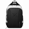 Mochila Nox AT10 Luxury Master Series Negro Blanco
