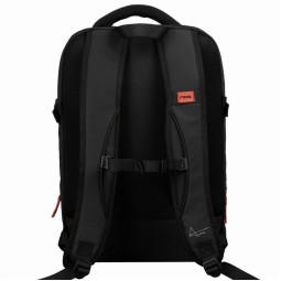 Mochila Nox AT10 Luxury Open Series Negro Rojo