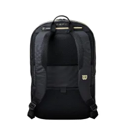 Mochila Wilson Defy V1 Negro Dorado