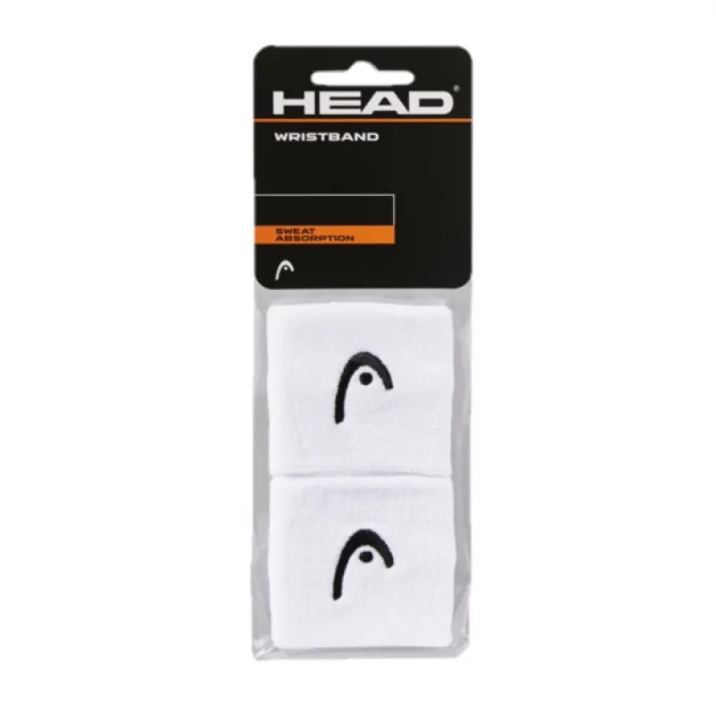 Head White Wristbands 2.5