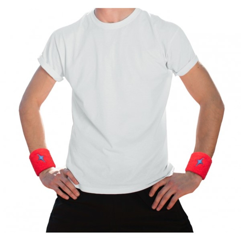 Munequeras StarVie Rojo Azul 2 Unidades - Barata Oferta Outlet