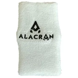 Wide Scorpion Wristband White Black