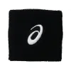 Asics Performance Black Wristband 2 Units