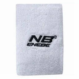 Enebe Wide White Wristband