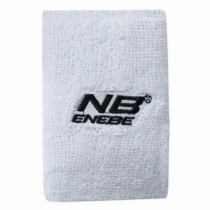 Enebe Wide White Wristband