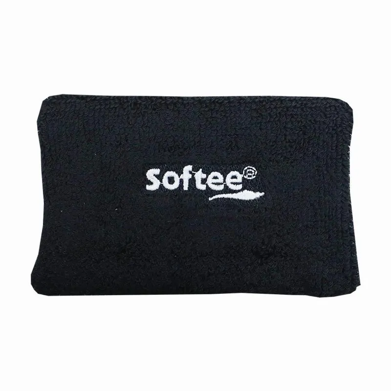 Softee Wide Black Wristband 1 Unit