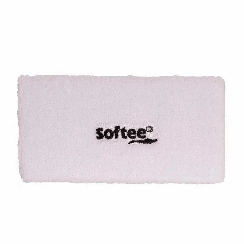Softee Long White Wristband