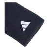 Adidas Dark Blue White Large Wristbands 2 Units