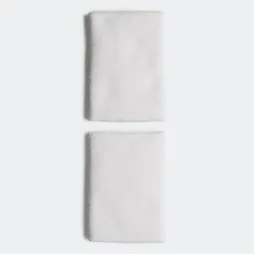 Adidas Large White wristbands 2 units