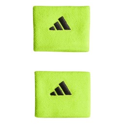 Adidas Short Lucid Lemon Black Wristbands 2 Units