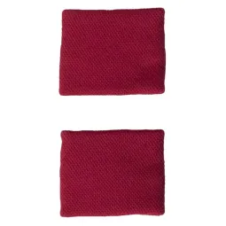 Adidas Short Red Gray Wristbands 2 Units