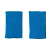Adidas Long Blue Gray Wristbands 2 Units