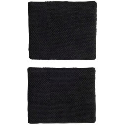 Adidas Black White Wristbands 2 Units