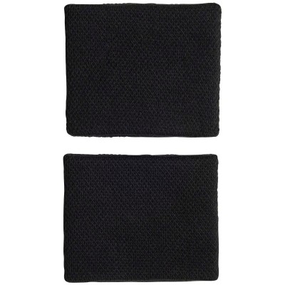 Adidas Black White Wristbands 2 Units