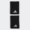 Adidas Black Large Wristbands 2 Units