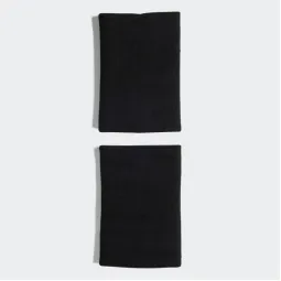 Adidas Black Large Wristbands 2 Units
