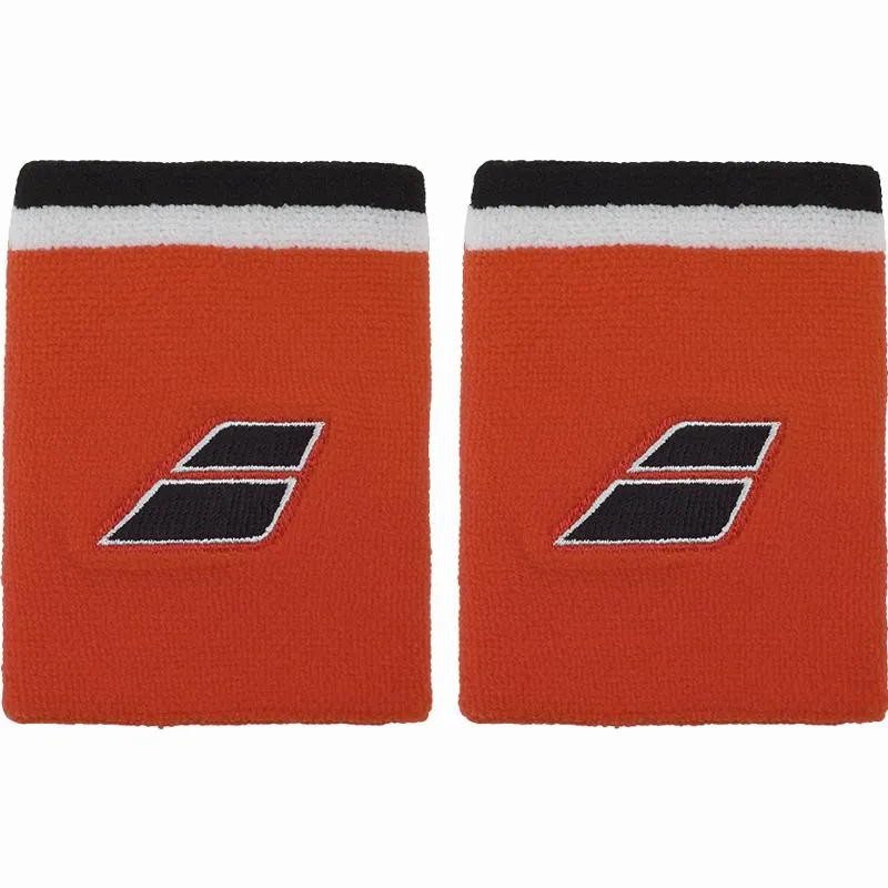 Babolat Terry Jumbo Red Black Wristbands 2 Units