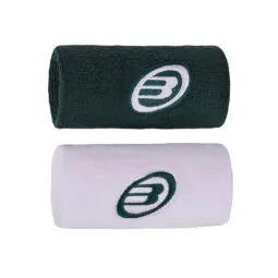 Bullpadel BPMU243 I Jungle White Wristbands 2 Units