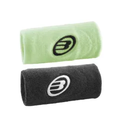 Bullpadel BPMU243 Black Yellow Sulphur Wristbands 2 Units