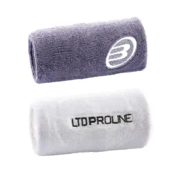 Bullpadel BPMU24PR White Blue Shadow Wristbands