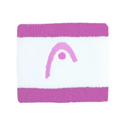 Head Striped 2.5 Purple White Wristbands 2 Units