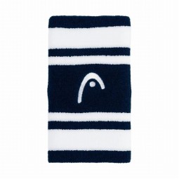 Head Striped 5 Navy Blue White Wristbands 2 Units
