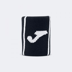 Joma Game Wristbands Black White 2 Units