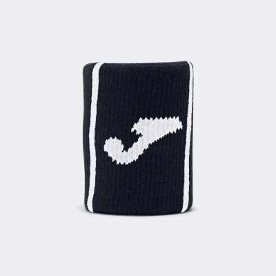 Joma Game Wristbands Black White 2 Units