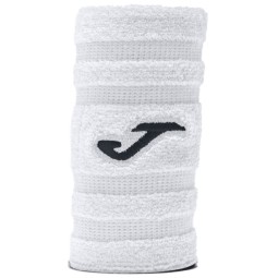 Joma Slam Pro Long White Wristbands 2 Units